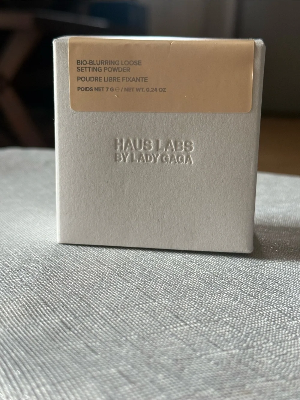 Haus Labs by Lady Gaga Bio-Blurring Loose Setting Powder – Neutral Peach – New